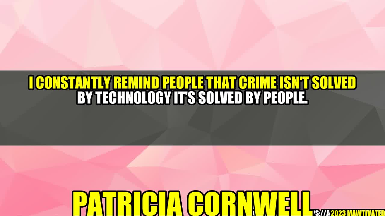 A Crime Story: The Power of People in Solving Crimes