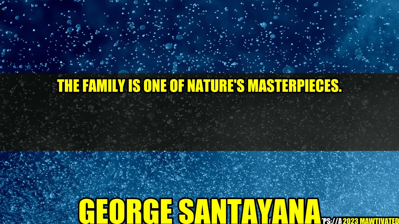 Family: Nature’s Masterpiece