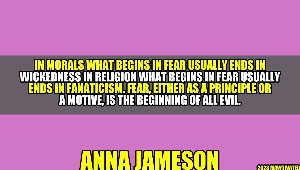 Fear: The Beginning of All Evil